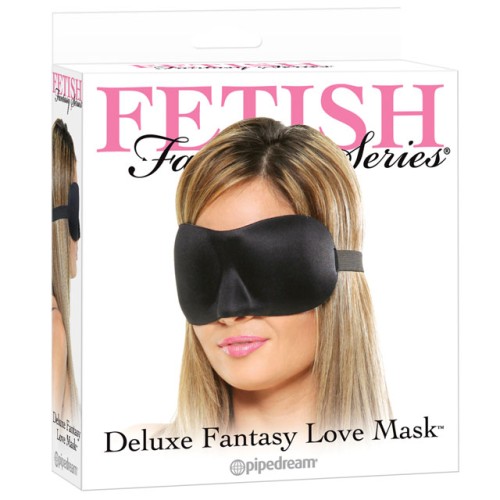 Pipedream Deluxe Fantasy Love Mask Black