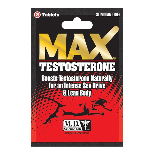 MaxTestosterone Booster Pills Display 24-Piece