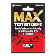 Display de Pastillas MaxTestosterone Booster 24 Piezas