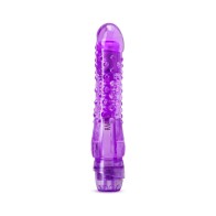 Naturally Yours Bump n' Grind Slimline Vibrator Purple - Realistic Pleasure