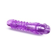 Naturally Yours Bump n' Grind Slimline Vibrator Purple - Realistic Pleasure