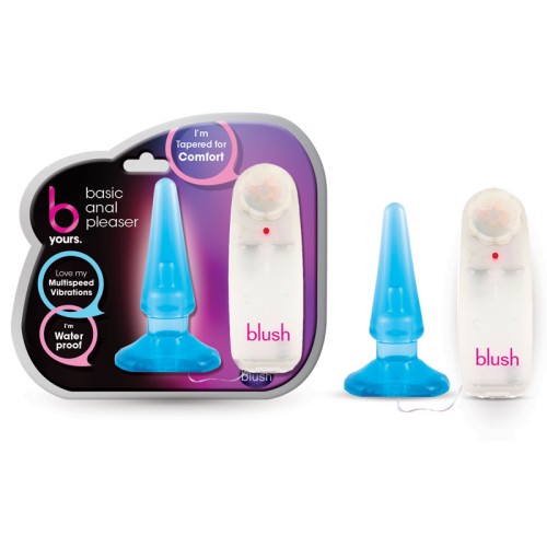 B Yours Basic Anal Pleaser - Plug Vibrante para Principiantes