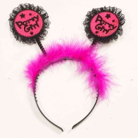 Party Girl Headband Black Pink