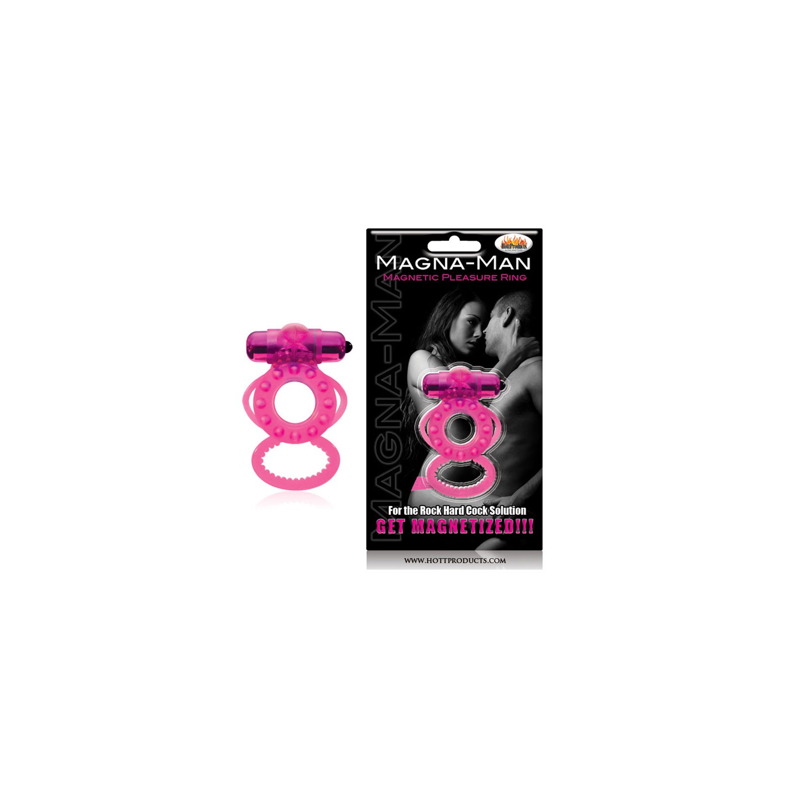 Magna Man Magnetic Ring Magenta