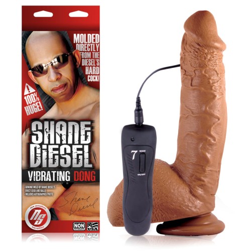 Shane Diesel 10 in. Vibrating Dildo for Intense Pleasure