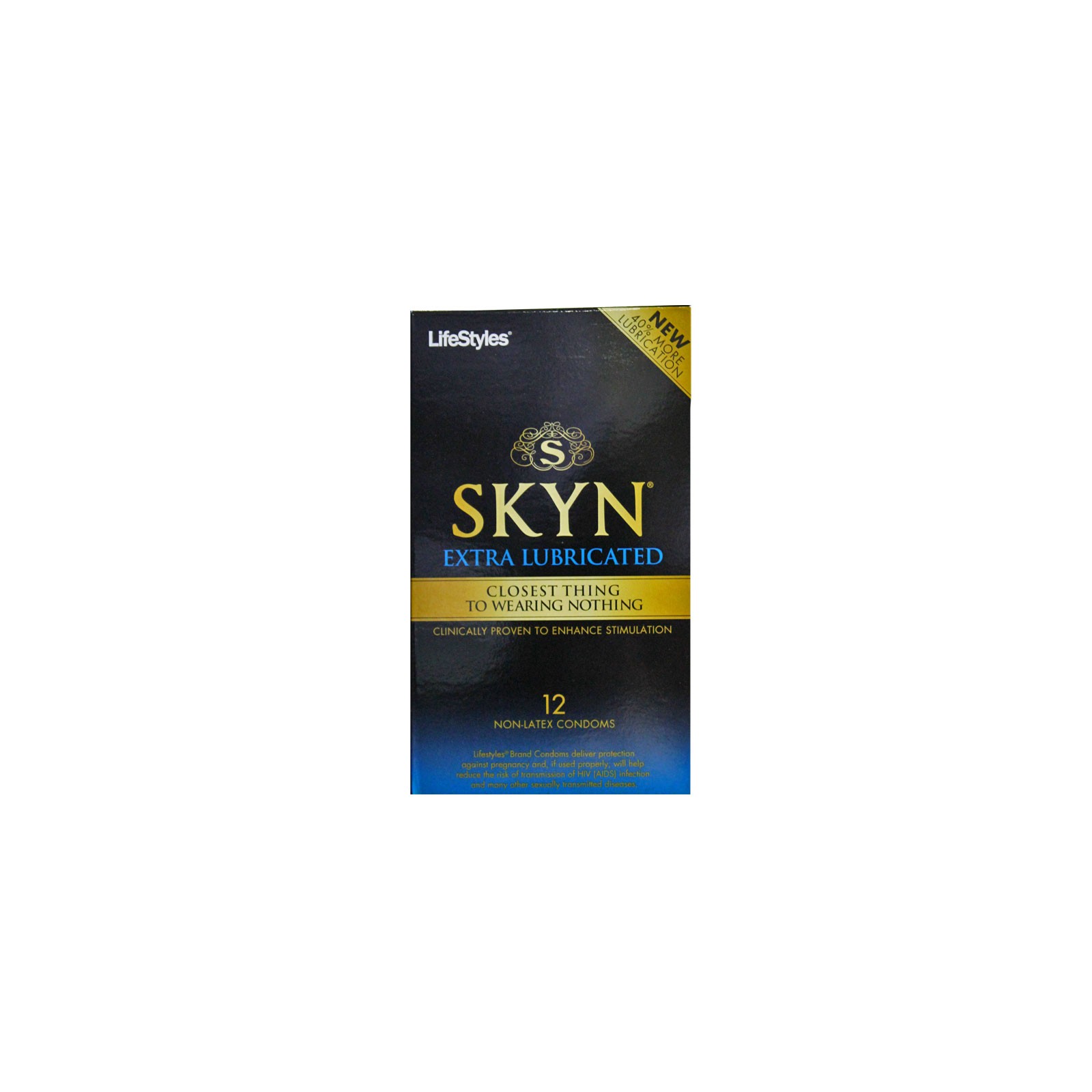 Condoms LifeStyles SKYN Extra Lubricados paquete de 12