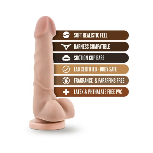 Dildo Realista Básico 7 Dr. Skin 7.75 in Beige