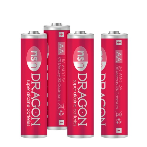 Dragon Alkaline AA Batteries