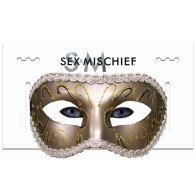 Gold Masquerade Mask for Adult Play and Fantasy