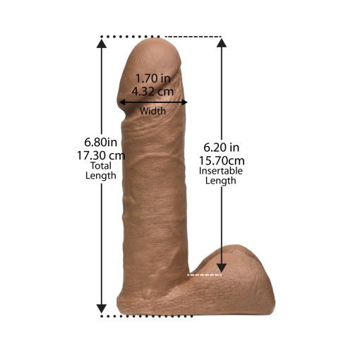 Dildo Vac-U-Lock de 6 Pulgadas ULTRASKYN - Placer Realista