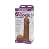 Dildo Vac-U-Lock de 6 Pulgadas ULTRASKYN - Placer Realista