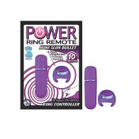 Power Ring Remote Mini Slim Bullet - Purple