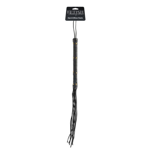 Pipedream Cat-O-Nine Tails Flogger Limited Edition Black