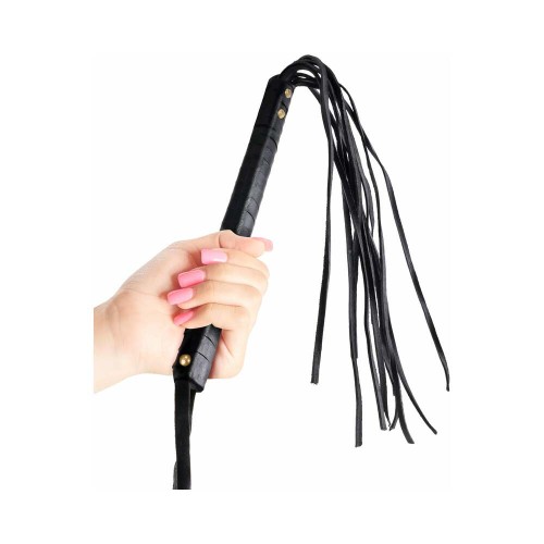 Pipedream Cat-O-Nine Tails Flogger Limited Edition Black