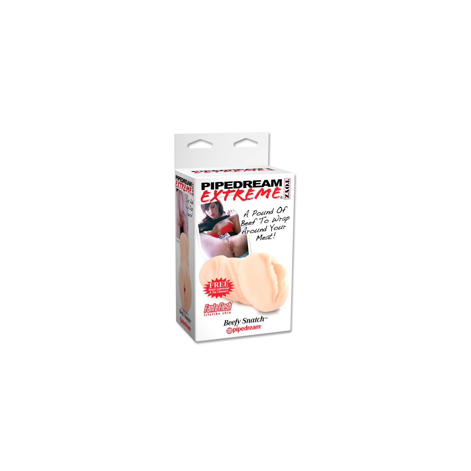 PDX Beefy Snatch Vaginal Stroker Beige