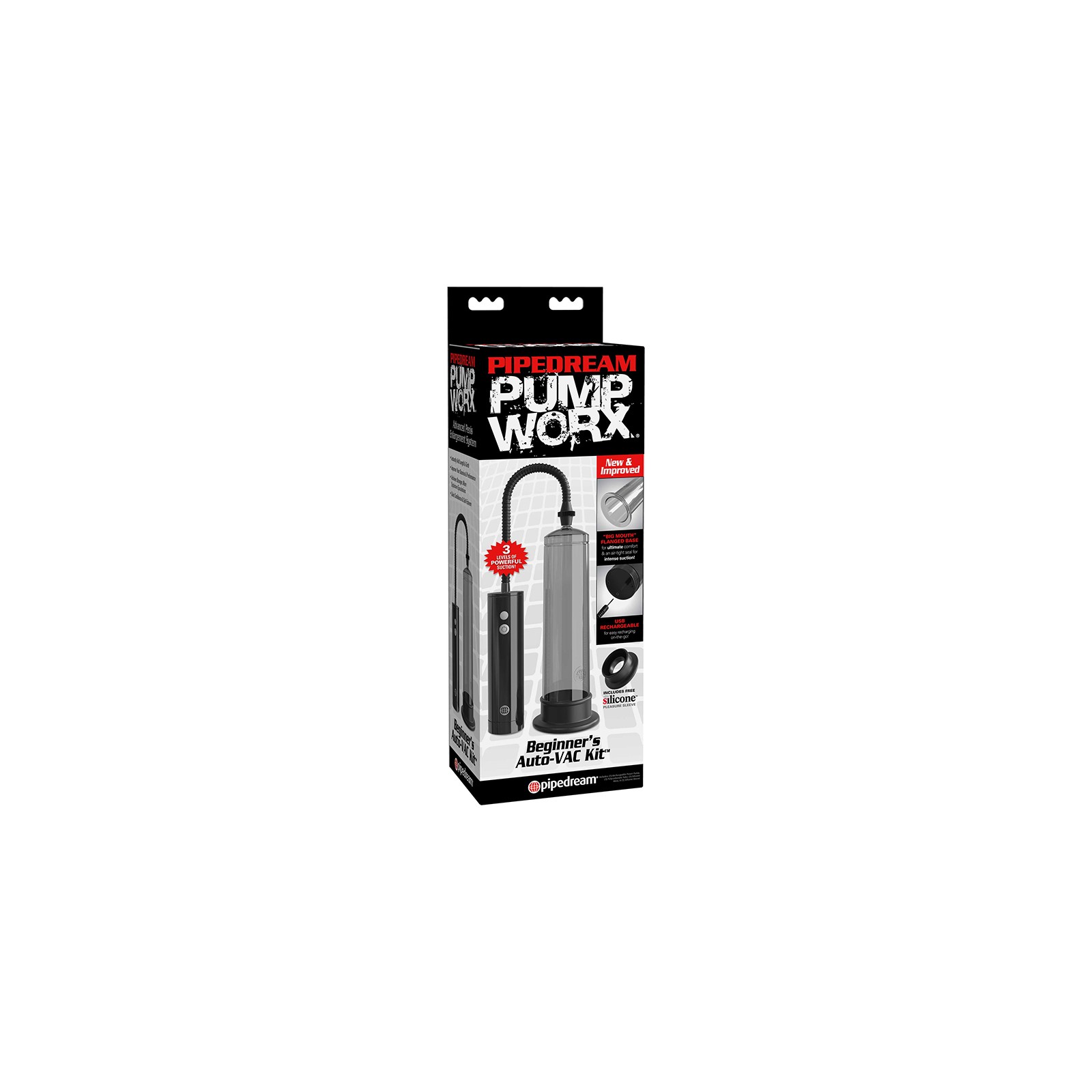 Pipedream Pump Worx Rechargeable Auto-VAC Kit