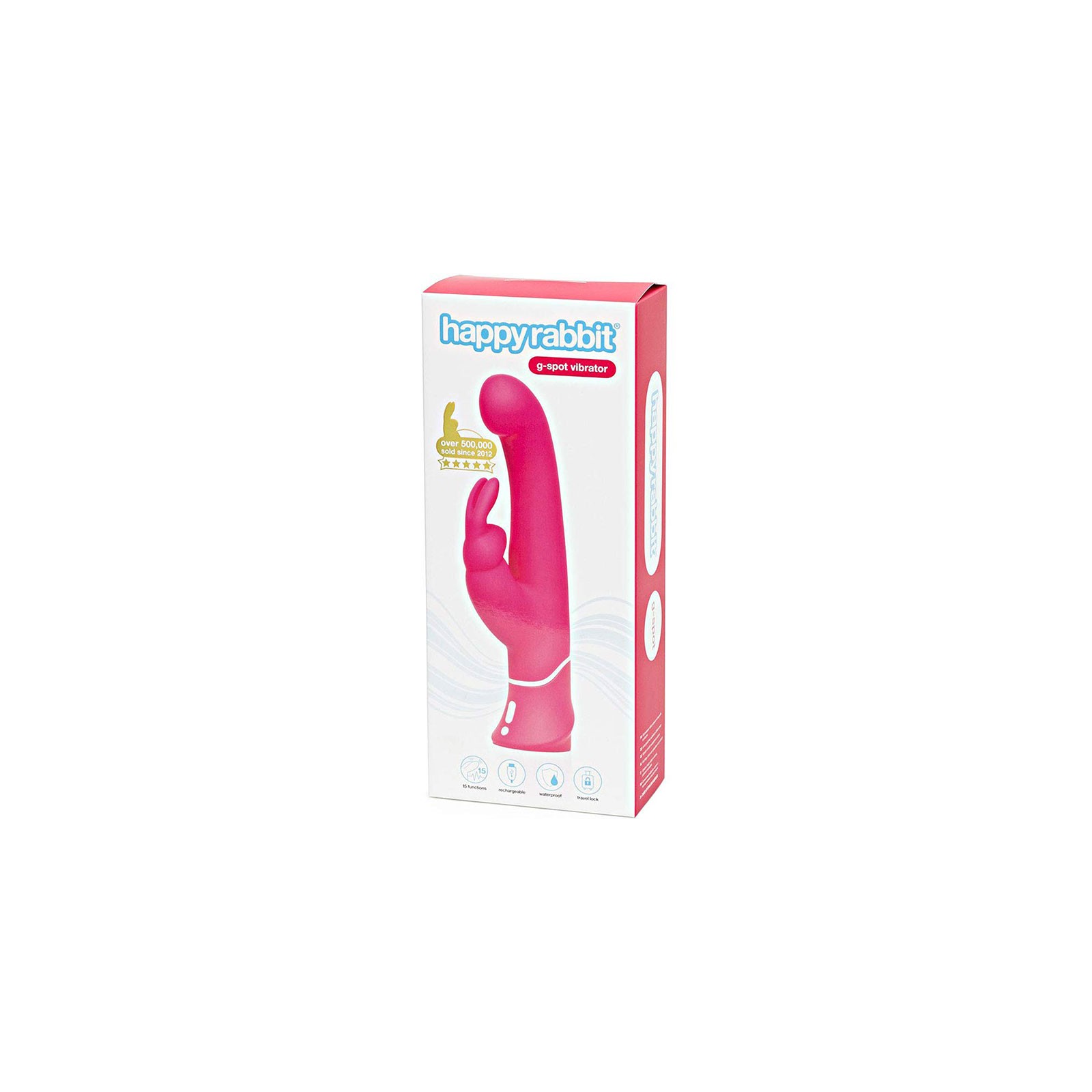 Vibrador G-Spot Happy Rabbit Recargable con 5 Funciones