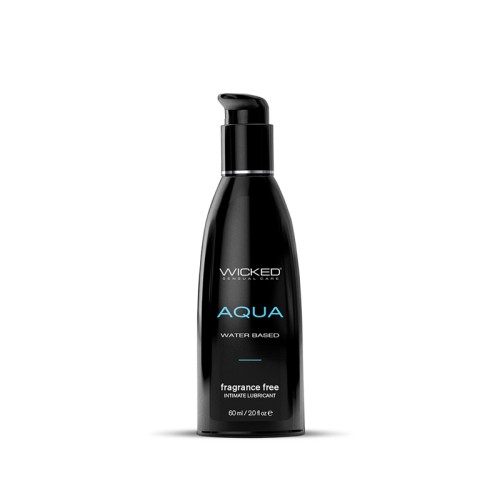 Wicked Aqua Water-Based Lubricant for Smooth Sensations