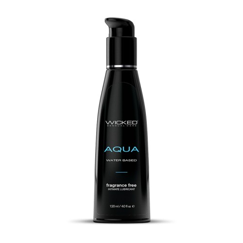 Wicked Aqua Water-Based Lubricant 4 oz