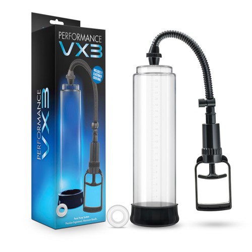 Performance VX3 Male Enhancement Pump System Clear