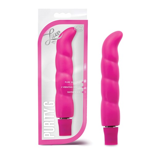 Luxe Purity G Vibrador Slimline Silicona