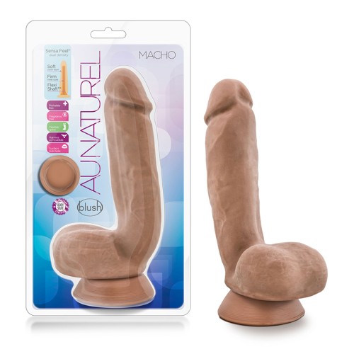 Dildo Macho 8.5 in. Au Naturel - Doble Densidad Realista