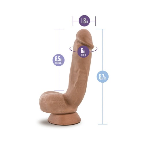 Au Naturel Macho 8.5 in. Dildo - Realistic Dual Density