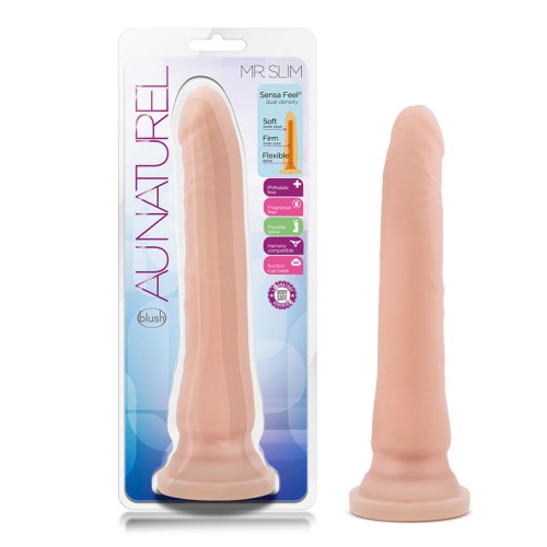 Au Naturel Mr. Slim 9.25 in. Dildo - Beige