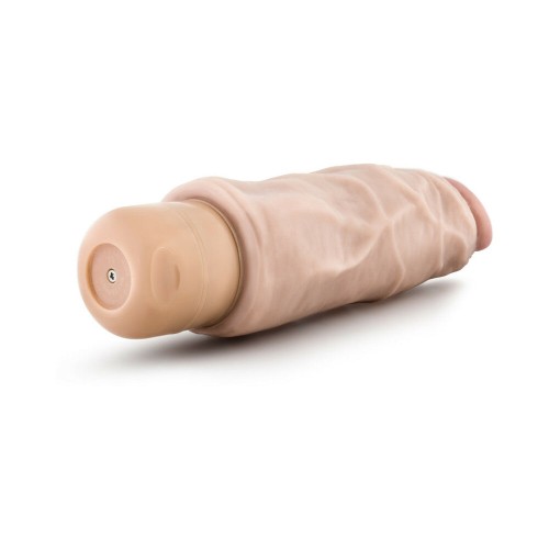 Dr. Skin Vibe 9 Realistic 7.5 in. Vibrating Dildo - Beige