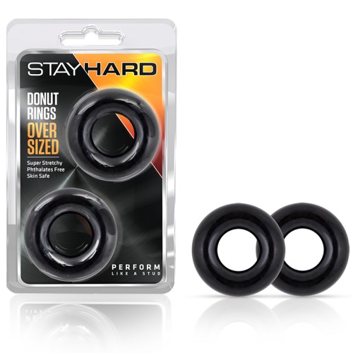 Stay Hard Donut Rings