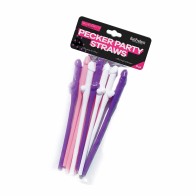 Bachelorette Party Pecker Party Straws for Fun Nights