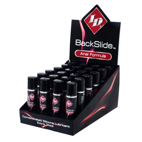 Lubricante Anal de Silicona ID BackSlide para Comodidad y Facilidad