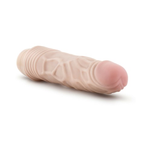 Dr. Skin Vibe 2 Realistic 9 in. Vibrating Dildo in Beige