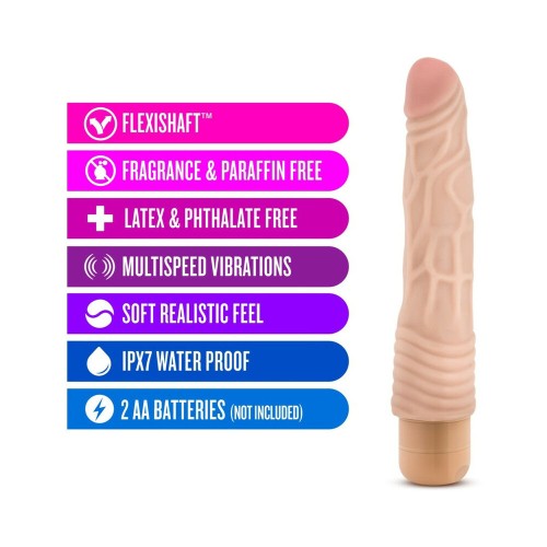 Dildo Vibrador Realista Dr. Skin Vibe 2 de 9 Pulgadas en Beige