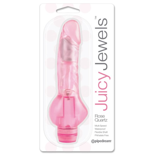 Vibrador de Cuarzo Rosa Pipedream Juicy Jewels