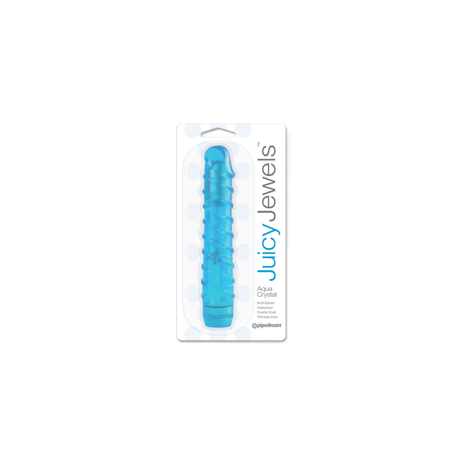 Pipedream Juicy Jewels Aqua Vibrator in Blue