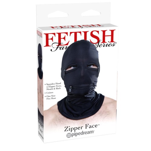 Fetish Fantasy Zipper Face Hood - Ultimate Control