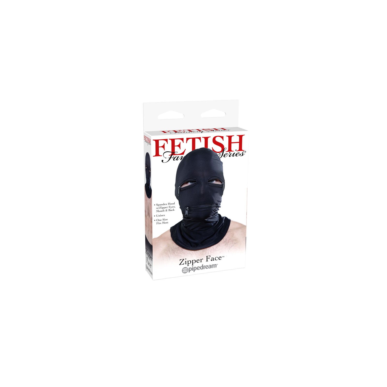 Fetish Fantasy Zipper Face Hood - Ultimate Control