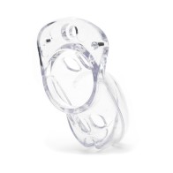 CB-3000 Clear Male Chastity Device - Ultimate Control