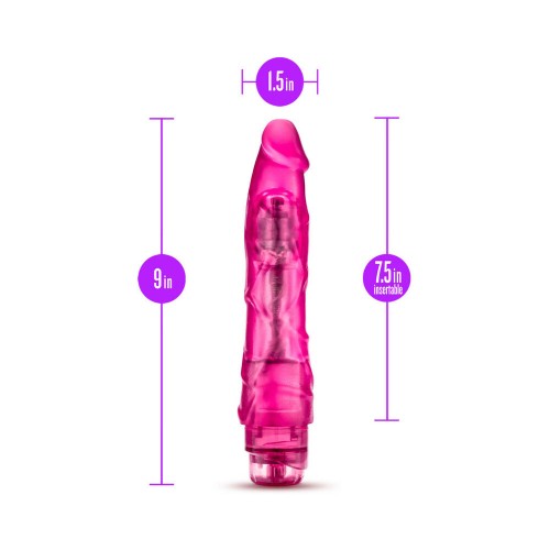 B Yours Vibe 1 Dildo Vibrante Realista Rosa