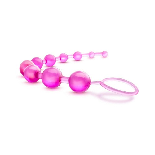 B Yours Basic Beads 12.75 in. Pink