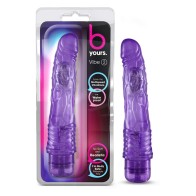 B Yours Vibe 2 Realistic 9 in. Vibrating Dildo