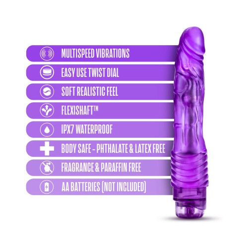 B Yours Vibe 2 Realistic 9 in. Vibrating Dildo