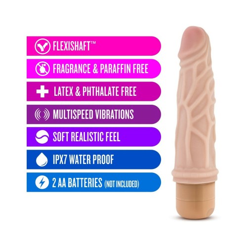 Dildo Vibrante Realista Dr. Skin Vibe 3 Beige