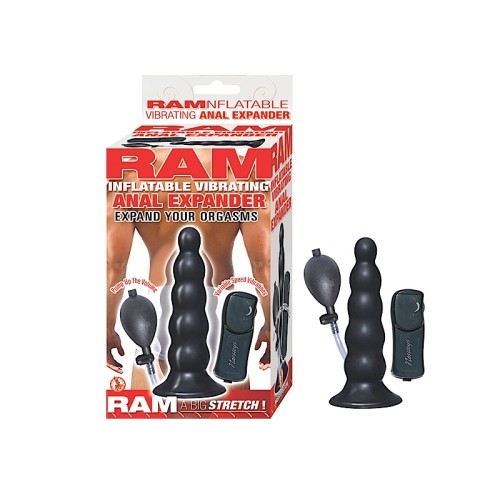 Ram Expansor Anal Inflable Vibrante para Placer Supremo