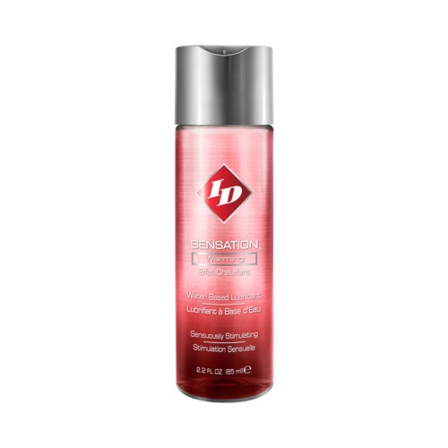 ID Sensation Warming Water-Based Lubricant 2.2 oz - Ignite Passion