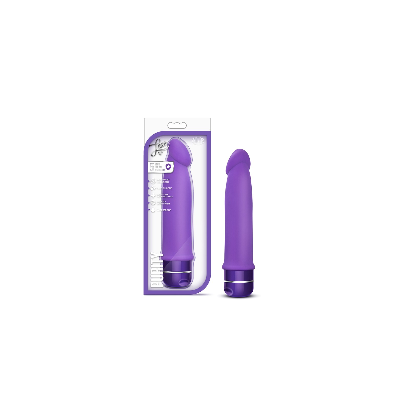 Luxe Purity Silicone Vibrator for Ultimate Pleasure