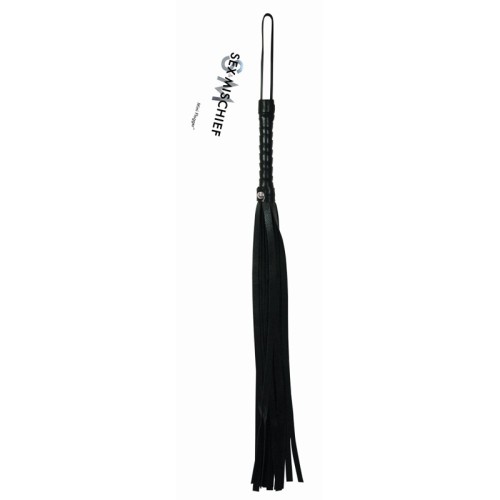 Flogger Mini de Sex & Mischief en Negro