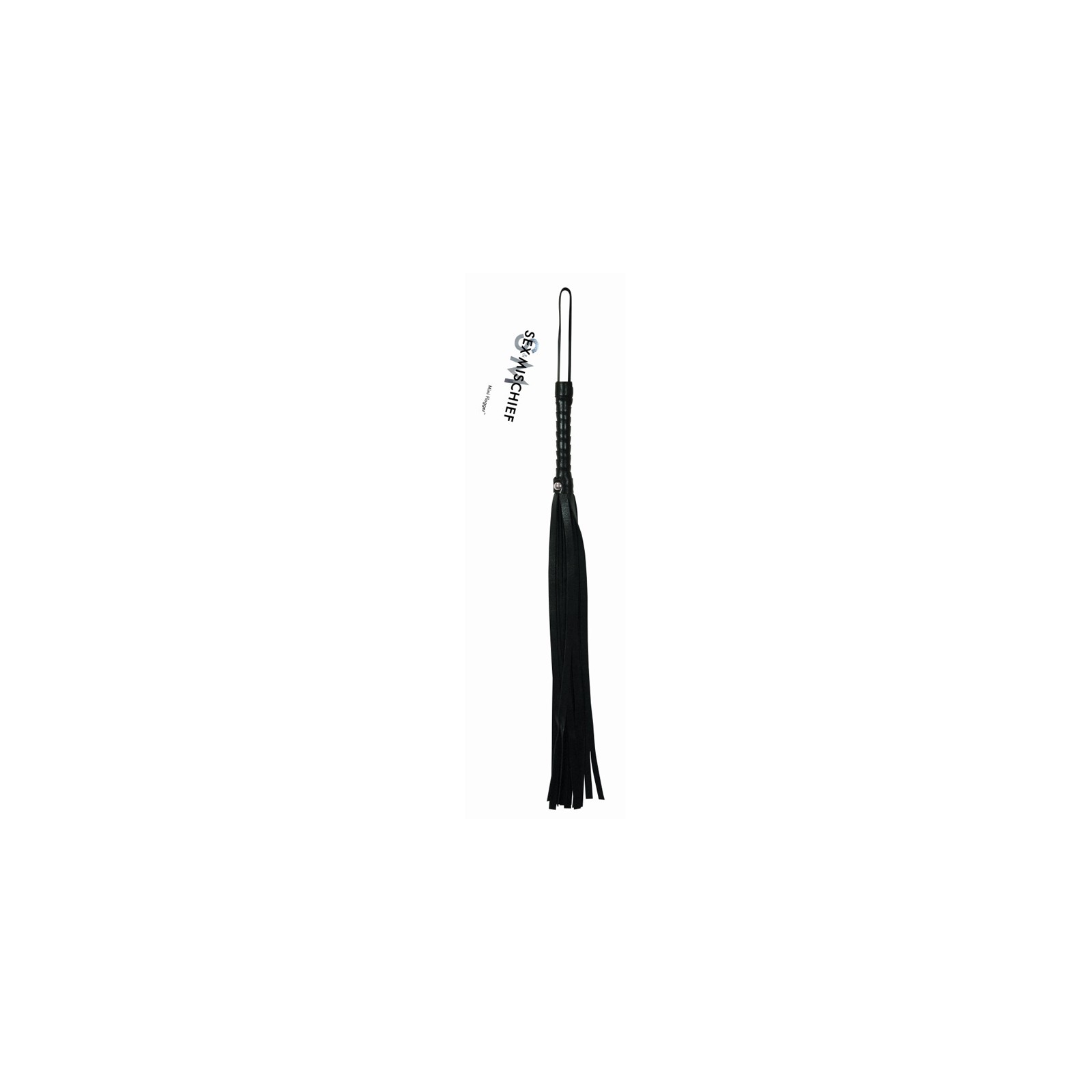 Sportsheets Sex & Mischief Mini Flogger in Black