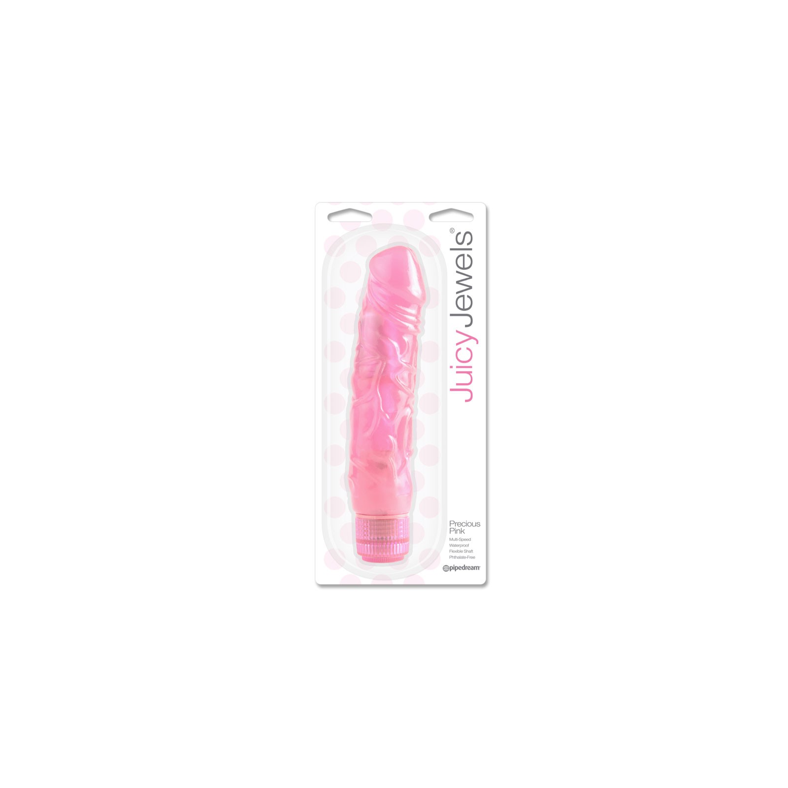 Pipedream Juicy Jewels Precious Pink Vibrator for Thrilling Sensation